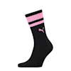 PUMA Unisex Classic Socks 1 pack, black / pink, small-SEA