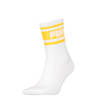 PUMA Unisex Short Socks 1 Pack, white / green, small-SEA