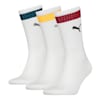 PUMA Unisex Classic Socks 3 Pack, Light pink / dark grey, small-THA