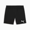 PUMA Boys' Mid-Cut Swim Shorts, black, small