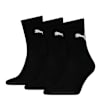 Short Socks 3 Pack Unisex, Black, small-VNM