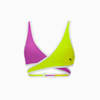 PUMA Women's Short Swim Top, purple combo, small