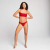 PUMA Women's Bandeau Top, red, small