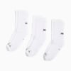 Witte PUMA sokken voor volwassenen, met zwart logo en merkdetails.