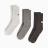 Lot de 3 paires de chaussettes de sport mi-hautes PUMA, grey combo, small