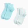 PUMA korte sokken voor dames, set van 2 paar, mint combo, small