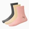 PUMA Short Unisex Socks 3 Pack, pink / grey, small-NZL