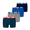 Boxershorts voor heren, set van 4, blue combo, small