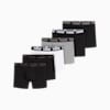 PUMA Boxershorts 6-er Pack Herren, White / Grey / Black, small