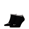 PUMA Unisex Sneaker Socks 2 Pack, black, small-THA