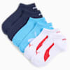 Sneaker Socks Youth (3-pack), blue combo, small