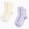 Zigzag Short Socks Women (2-pack), purple / white, small
