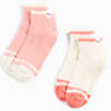 Calze corte Heritage da donna (confezione doppia), white / pink, small