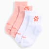 Sportsocken Teenager (2er-Pack), white / pink, small