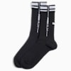 Paris Heritage Crew Socks Unisex (1-pack), Black / Glow In The Dark, small