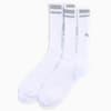 Paris Heritage Crew Socks Unisex (1-pack), White / Reflective, small