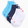 Quarter Socks Youth (3-pack), red / navy, small