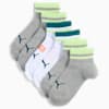 Heritage Quarter Socks Kids (6-pack), White / Grey, small