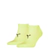 Calcetines deportivos PUMA unisex, paquete de 2 pares, Yellow, small