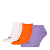 PUMA Unisex Sneaker Socks 3 Pack, Lavender Combo, small-VNM