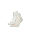 PUMA Heart Short Socks 2 Pack, Beige, small-PHL