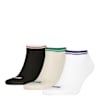 Sneaker Socks Unisex (3-Pack), white / black, small-VNM