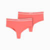 High-Rise Brazilian Bottoms Women (2-pack), coral, small
