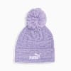 Ribbed Pom Pom Beanie, LILAC CHIFFON, small