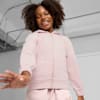 Sudadera con capucha y cierre completo para niños grandes Class Act, MAUVE MIST, small