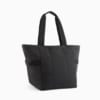 Bolso tote de compras exuberante, BLACK, small