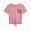 Animal Pack Little Kids' Pocket Tee, POISED PINK, small