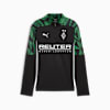 Borussia Mönchengladbach Training Quarter-Zip Top Youth, PUMA Black-Archive Green, small