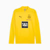 Borussia Dortmund trainingstop met kwartrits voor heren, Faster Yellow-PUMA Black, small