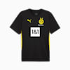 Borussia Dortmund trainingsshirt voor heren, PUMA Black-Faster Yellow, small