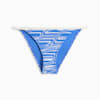 Braguitas de bikini estampadas para mujer, vivid blue, small