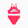 Bikini-Set Kinder, rose red, small