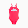 Swimsuit with Adjustable Straps Youth, rose red, small