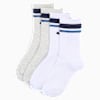 Chaussettes Garçon (lot de 2 paires), white / blue, small
