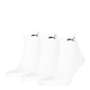 PUMA U Quarter Socks Unisex 3 Pack, white, small-VNM