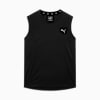 남성 퍼포먼스 니트 슬리브리스 <br>M PE Knit Sleeveless, Puma Black, small-KOR