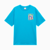 유니 스포츠 에센셜 반팔티셔츠 <br>U Sports Essential SST, Bright Aqua, small-KOR
