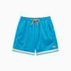 유니 매쉬 니트 숏팬츠 <br>U Mesh Knit Shorts, Tropical Blue, small-KOR