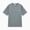 유니 내추럴 러닝 그래픽 반팔티셔츠 2<br>U Natural RN Graphic SST 2, Medium Gray Heather, small-KOR