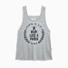 PUMA X OPEN YY 슬리브리스 탑 <br>PUMA X OPEN YY SLEEVELESS TOP, GRAY ECHO, small-KOR