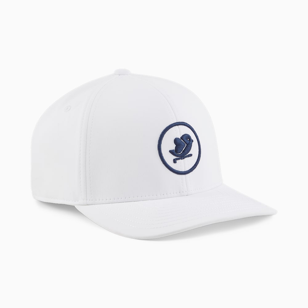Love Golf Tech Men s Golf Cap White Glow Deep Navy PUMA Shoes PUMA