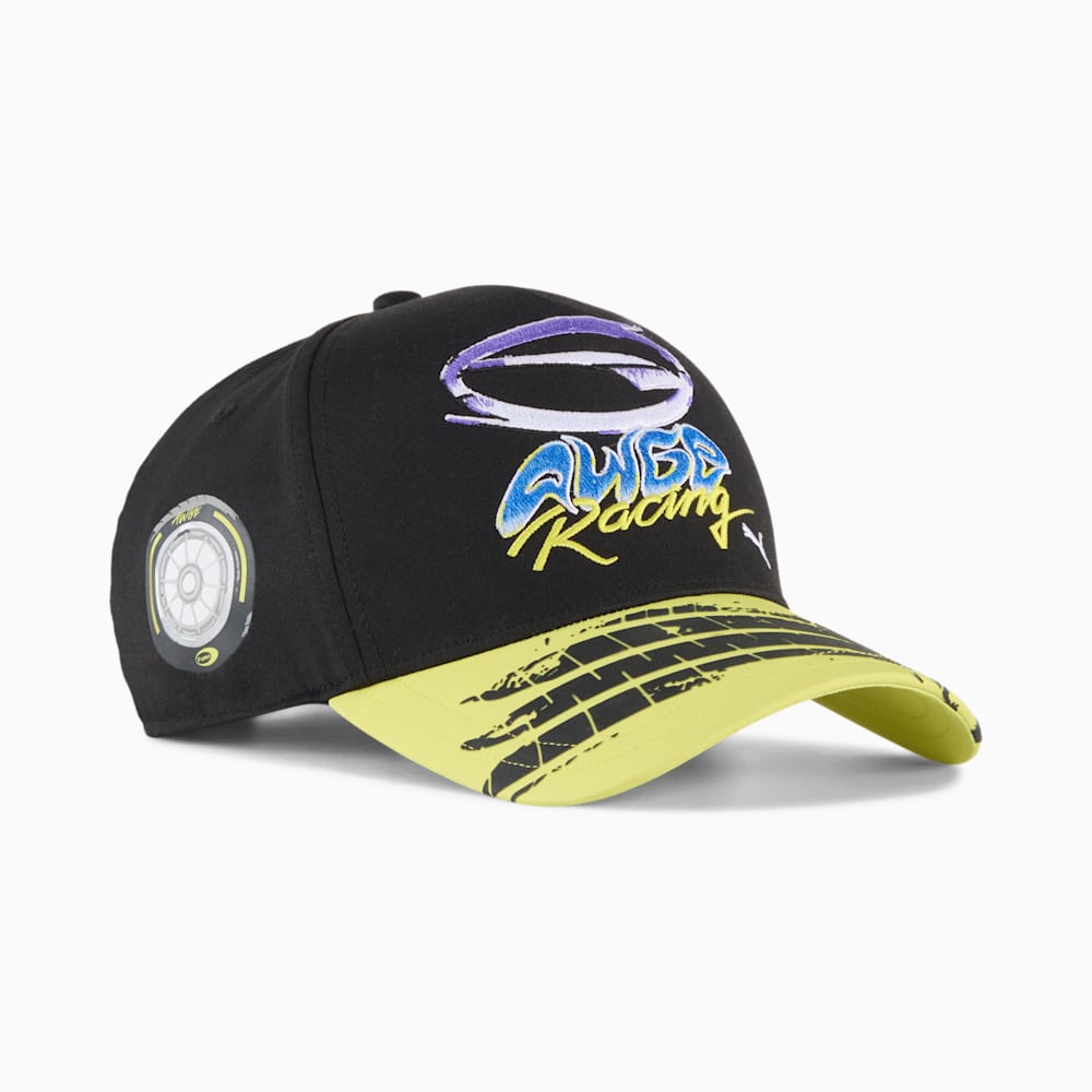 A$AP ROCKY x PUMA AWGE Cap, PUMA Black-Lime Sheen, large