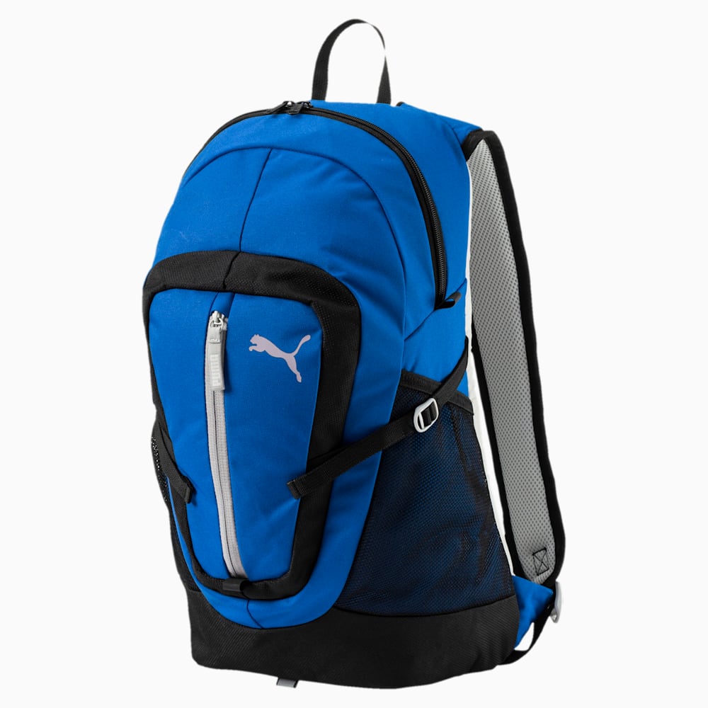 Puma unisex blue apex laptop backpack deals