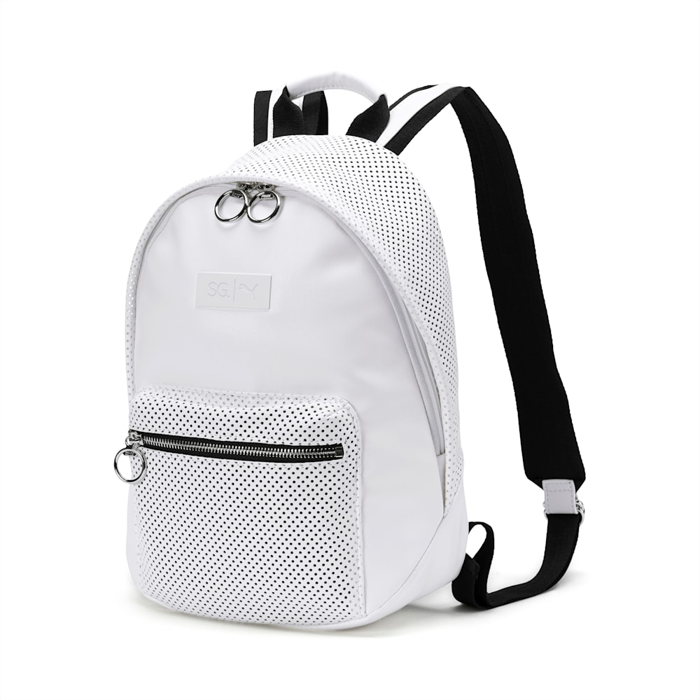 Puma silver backpack sales