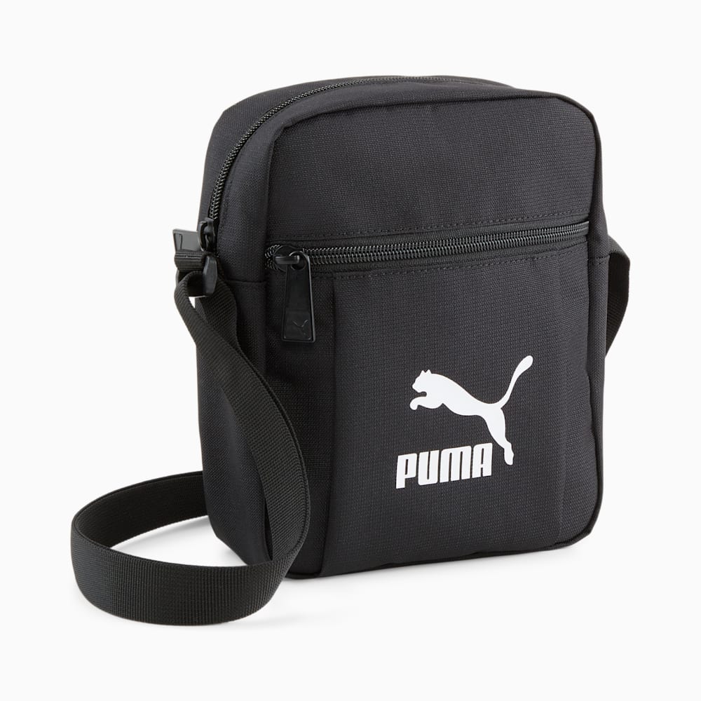 Classics Archive Portable Bag, PUMA Black-PUMA White, large-NZL