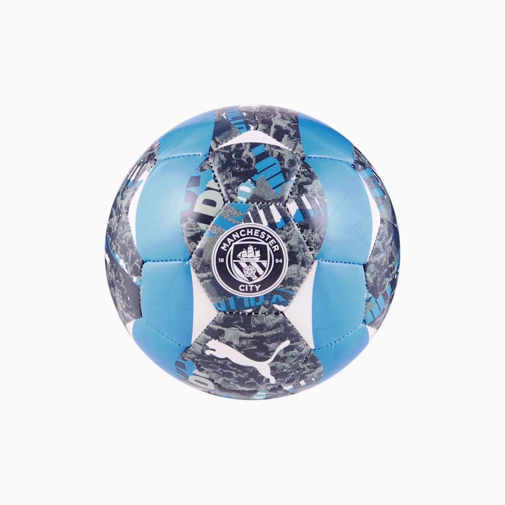 MCFC 프리매치 볼 미니 <br>MCFC Prematch Ball Mini, Strong Gray-Team Light Blue, large-KOR